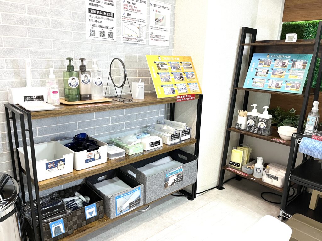 脱毛に必要な備品が揃っております！