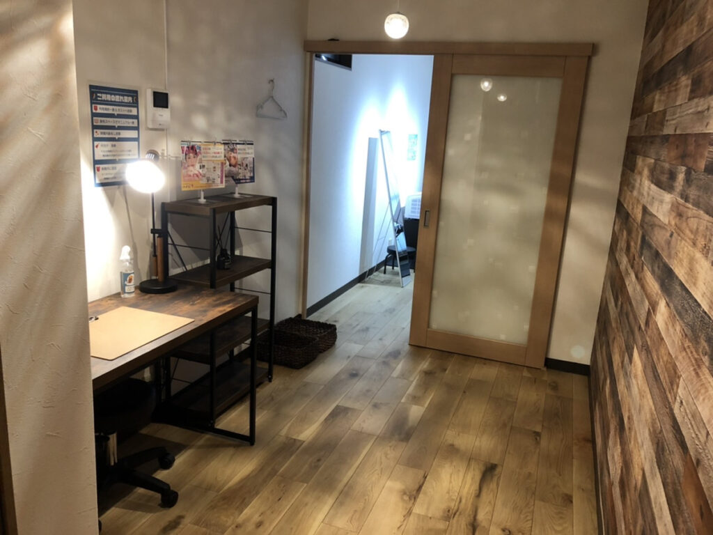店内に入るとこんな感じです♡