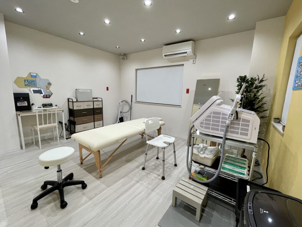清潔で広々と余裕のあるスペース
