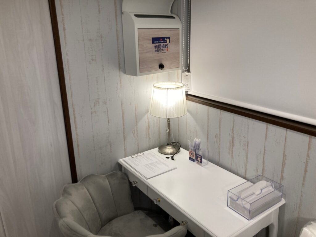 こちらで契約書を記載して、ポストに投函してください♪