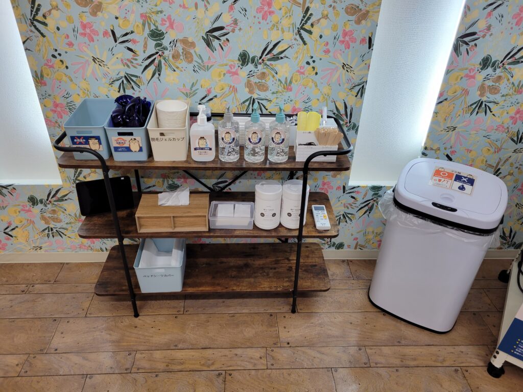あらゆる備品が揃っています。