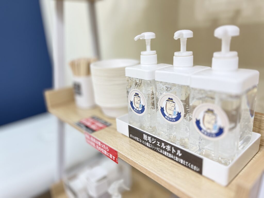 使った備品は元の場所に戻しましょう。